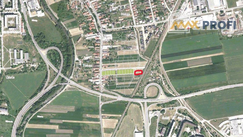 Na predaj, pozemok s možnosťou budúcej výstavby , 849 m2, Martin, časť Priekopa