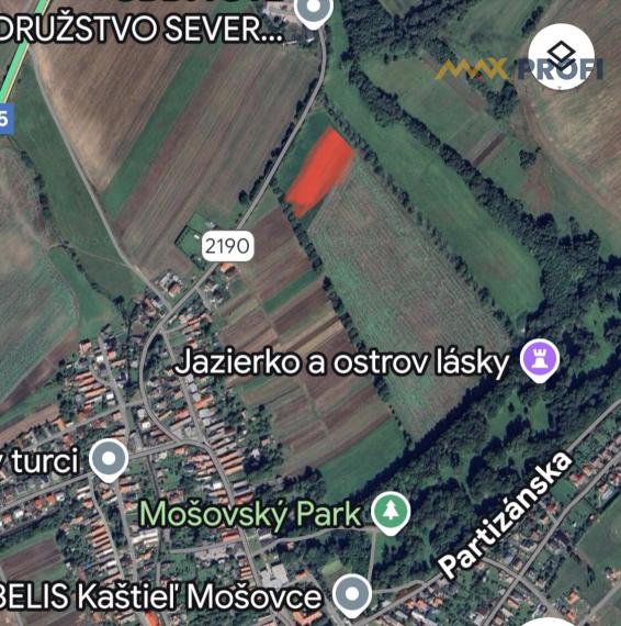 Na predaj,  pozemok, 10.000m², Mošovce, Turčianske Teplice