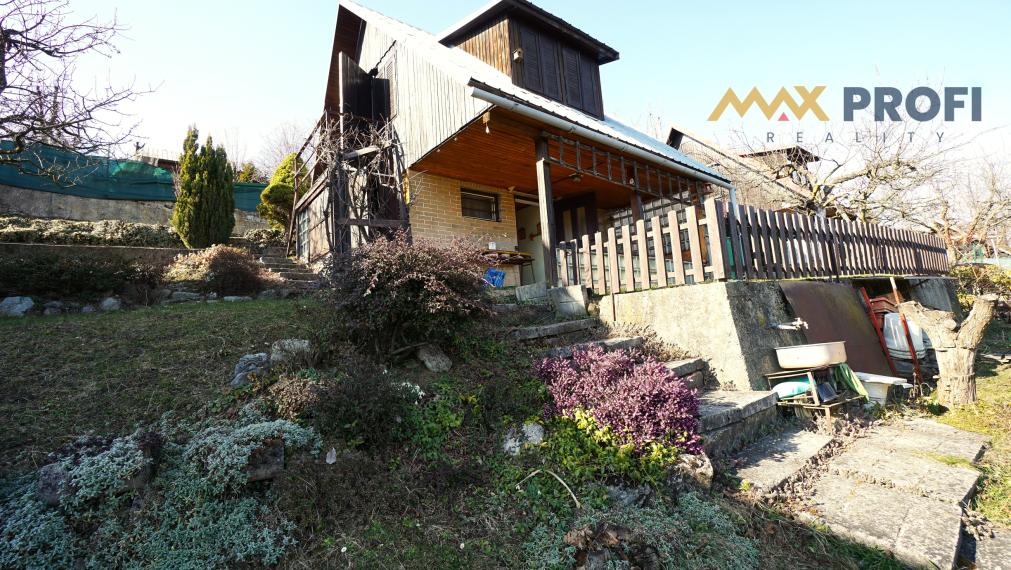 Záhradná chatka s výhľadom a nízkymi nákladmi, záhrada 339m2, Martin