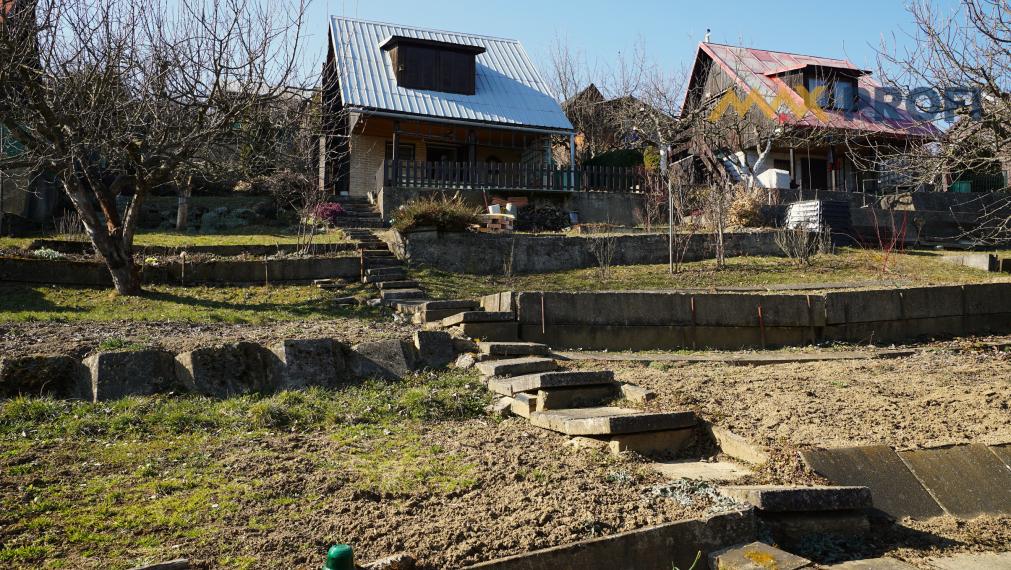 Záhradná chatka s výhľadom a nízkymi nákladmi, záhrada 339m2, Martin