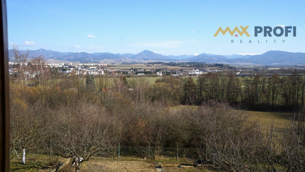 Záhradná chatka s výhľadom a nízkymi nákladmi, záhrada 339m2, Martin