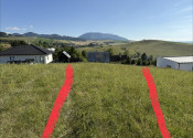 Na predaj, Stavebný pozemok, 3466 m² s prístupom z 2 strán, južný svah – Turčianske Jaseno, Martin - fotografia 2