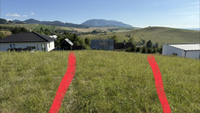 Na predaj, Stavebný pozemok, 3466 m² s prístupom z 2 strán, južný svah – Turčianske Jaseno, Martin - fotografia 2