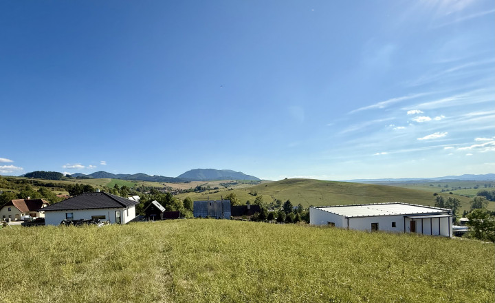 Na predaj, Stavebný pozemok, 3466 m² s prístupom z 2 strán, južný svah – Turčianske Jaseno, Martin