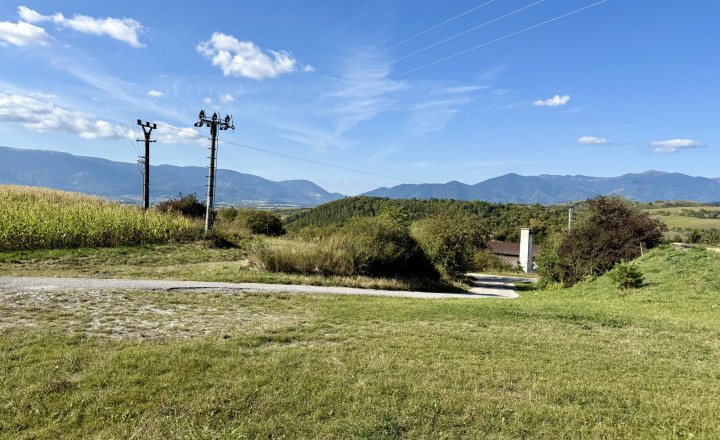 Na predaj, Stavebný pozemok, 3466 m² s prístupom z 2 strán, južný svah – Turčianske Jaseno, Martin - fotografia 6