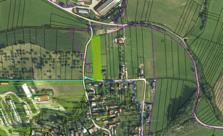 Predaj, Stavebný pozemok 3 466 m² s panoramatickým výhľadom – Turčianske Jaseno